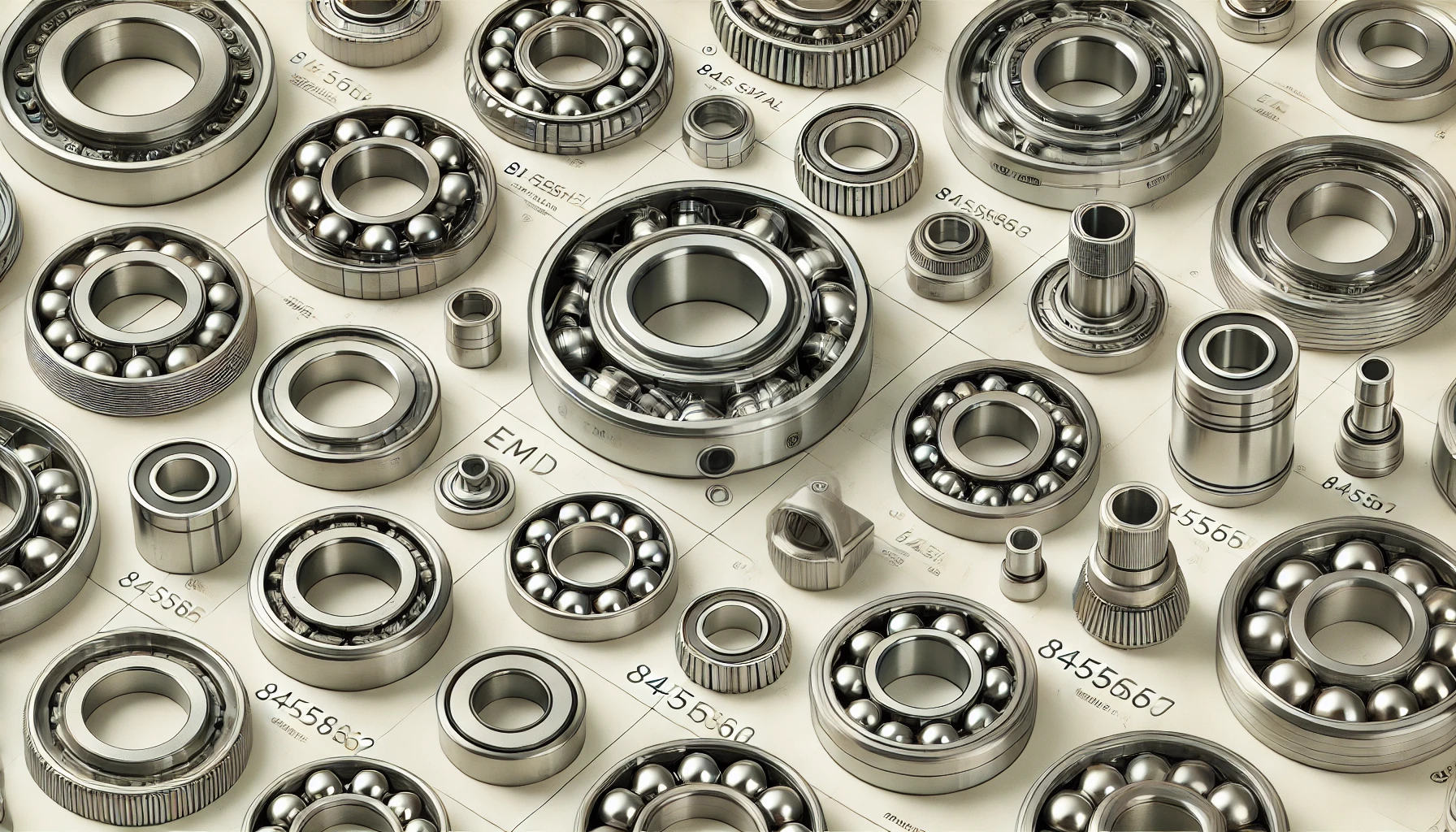 EMD bimetal and trimetal engine main bearings